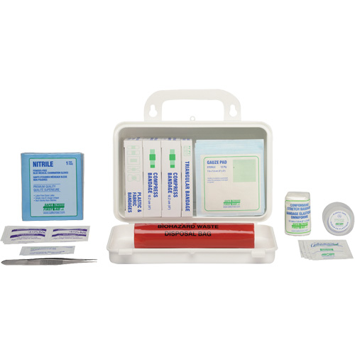 First Aid Kit, Meets CSA Z1220-17 Type 1 Personal, Personal (1 Worker) M & M Nord Ouest Inc