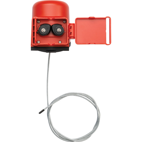 Verrou de soupape sans poign&eacute;e avec c&acirc;ble, Type Sph&eacute;rique/Vanne M & M Nord Ouest Inc