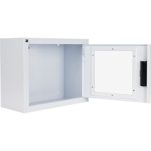 Standard Compact AED Cabinet with Alarm, Philips/Defibtech/Heartsine For, Non-Medical M & M Nord Ouest Inc