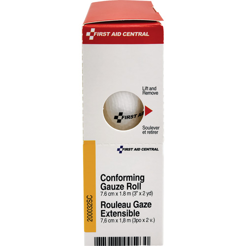 Recharge de bandage en gaze &eacute;tirable et conforme SmartCompliance, Rouleau, 6' lo x 3" la, St&eacute;rile, Dispositif m&eacute;dical Classe 1 M & M Nord Ouest Inc