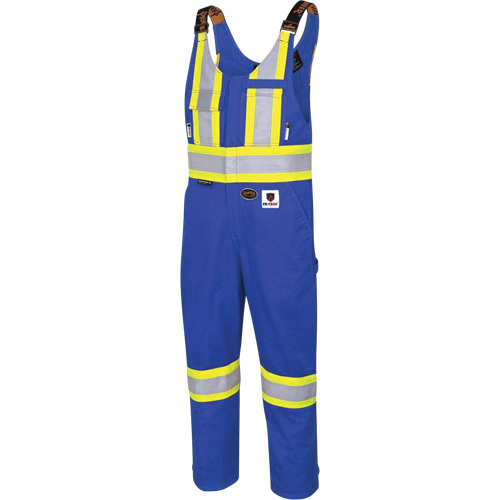 7714 FR-Tech&reg; Flame-Resistant Overalls, Small, Royal Blue M & M Nord Ouest Inc