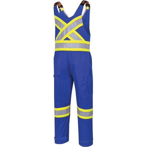 7714 FR-Tech&reg; Flame-Resistant Overalls, Small, Royal Blue M & M Nord Ouest Inc