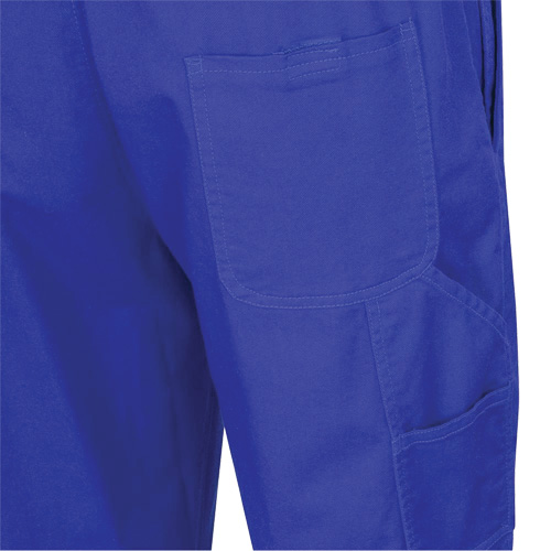 7714 FR-Tech&reg; Flame-Resistant Overalls, Small, Royal Blue M & M Nord Ouest Inc