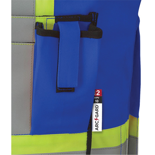 7733 Veste d'arpenteur ignifuge et r&eacute;sistant aux arcs &eacute;lectriques FR-Tech, Petit, Bleu royal, 9,7 cal/cm² M & M Nord Ouest Inc