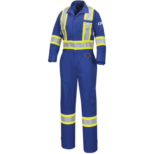 7704W FR-Tech&reg; Women's FR/Arc-Rated Coveralls, Size X-Small, Royal Blue, 10 cal/cm² M & M Nord Ouest Inc