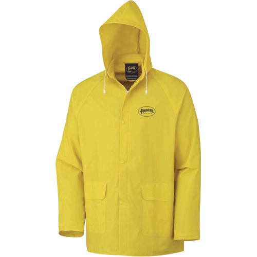 577J Veste imperm&eacute;able, Polyester/PVC, Petit, Jaune M & M Nord Ouest Inc