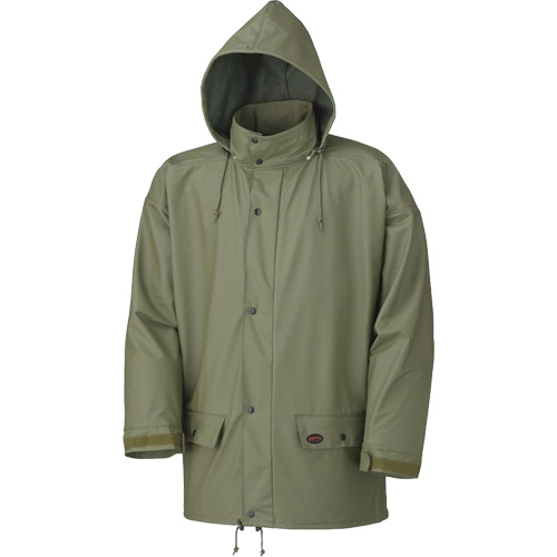 D7000 Veste imperm&eacute;able extensible, Polyur&eacute;thane, T-petit, Vert M & M Nord Ouest Inc