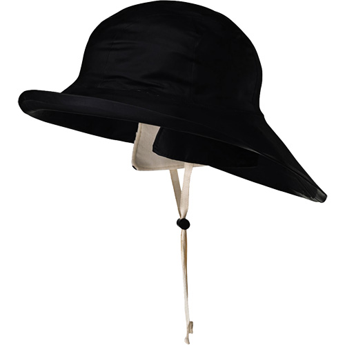 D5050 Chapeau Sou'wester traditionnel noir Dry King, Petit, Noir, Caoutchouc M & M Nord Ouest Inc