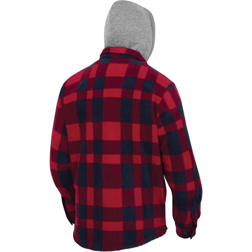 415RB Quilted Hooded Shirt, Men's, Small, Multi-Colour M & M Nord Ouest Inc