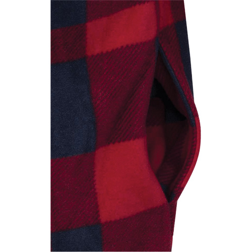 415RB Quilted Hooded Shirt, Men's, Small, Multi-Colour M & M Nord Ouest Inc