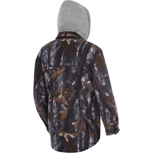 415CM Quilted Hooded Shirt, Men's, X-Small, Multi-Colour M & M Nord Ouest Inc
