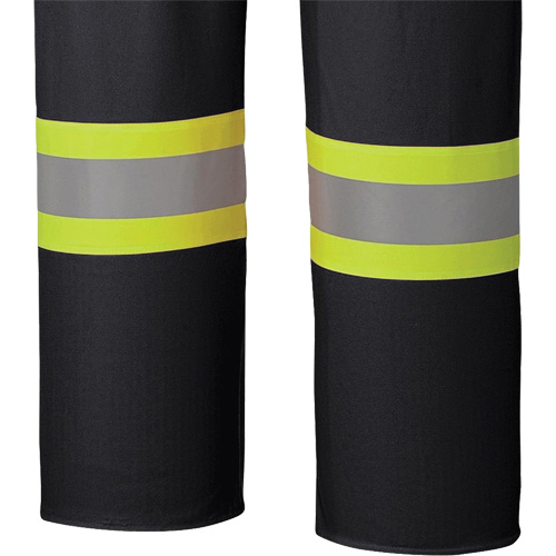 5895BK Salopettes extensibles imperm&eacute;ables et ignifuges, T-petit, Noir M & M Nord Ouest Inc