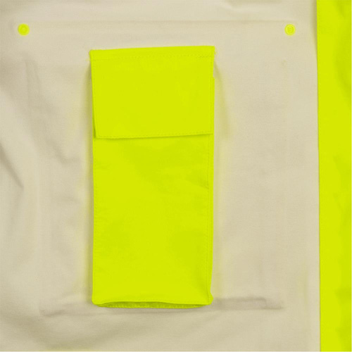 5881 FR/Arc-Rated Waterproof Rain Jacket, X-Small, High Visibility Yellow, 10 cal/cm² M & M Nord Ouest Inc