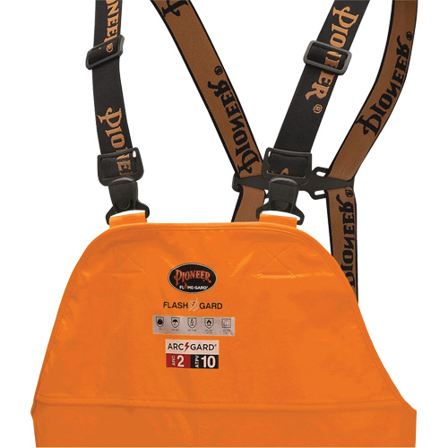 5882 Salopettes de s&eacute;curit&eacute; imperm&eacute;able ignifuge et contre les arcs, T-petit, Orange haute visibilit&eacute; M & M Nord Ouest Inc