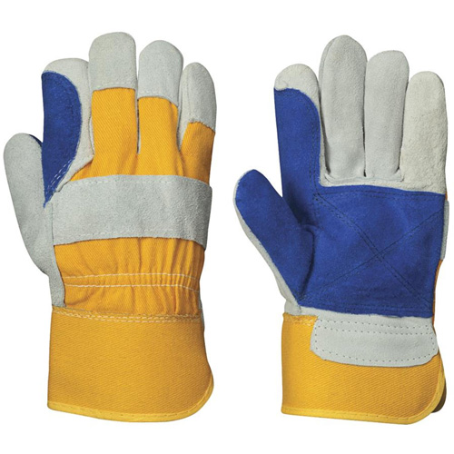 545 Fitter's Gloves, One Size, Split Cowhide Palm M & M Nord Ouest Inc