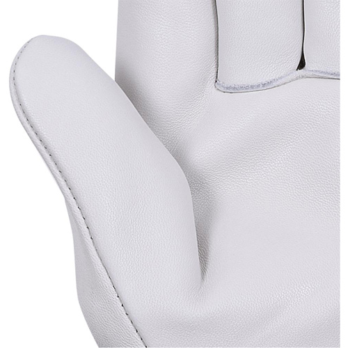 535G Gants de chauffeur beige, Petit, Paume en Cuir fleur de vache M & M Nord Ouest Inc