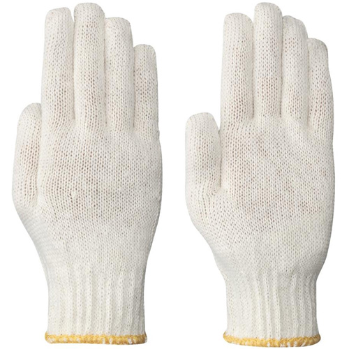 541 Knitted Liner Gloves, Poly/Cotton, Large M & M Nord Ouest Inc