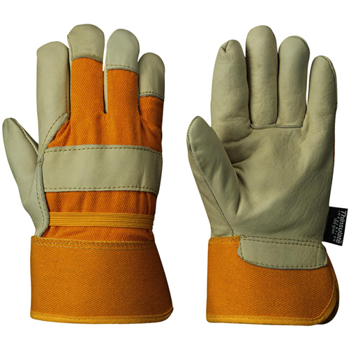 632 Insulated Fitter's Gloves, One Size, Grain Cowhide Palm, Boa Inner Lining M & M Nord Ouest Inc