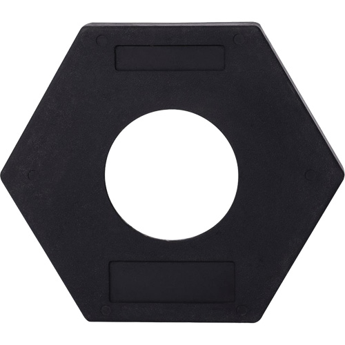 2320 Base de poteau d&eacute;lin&eacute;ateur empilable, 17 lb M & M Nord Ouest Inc