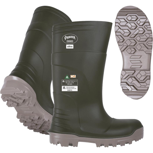 B105FUL.GR Bottes Pioneer Ultra, Polyur&eacute;thane, Embout Acier/Composite, Pointure 6, Semelle R&eacute;sistant aux perforations M & M Nord Ouest Inc