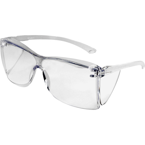 Guest-Gard OTG Safety Glasses, Clear Lens, ANSI Z87+/Meets/Exceeds CSA Z94.3 M & M Nord Ouest Inc