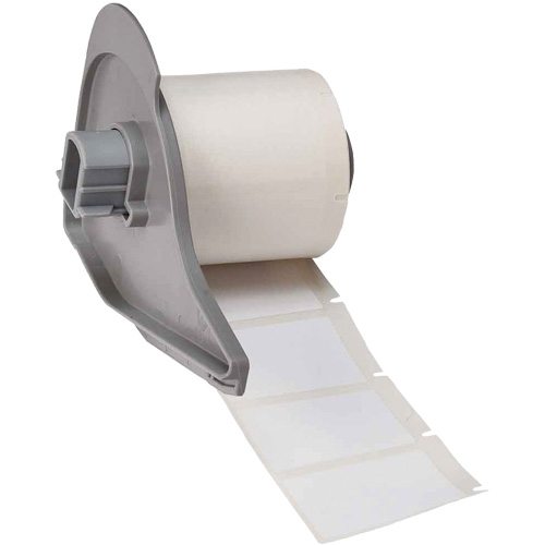 Harsh Environment Multi-Purpose Labels, Polyester, 1.5" L x 1" H, White M & M Nord Ouest Inc
