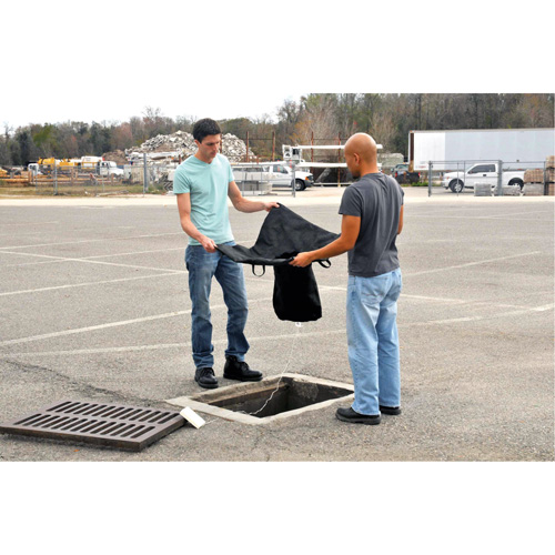 Barri&egrave;re flottante contre les Archaea Ultra-Drain Guard, Bior&eacute;m&eacute;diation/Huile & s&eacute;diments, 48" lo x 36" la M & M Nord Ouest Inc