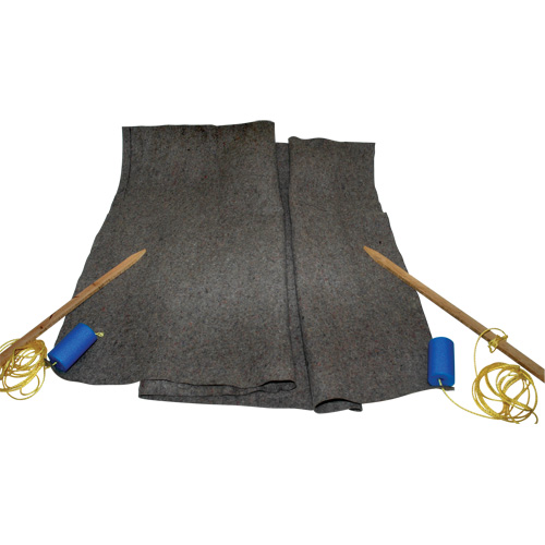 Ultra-Oil Blanket, Mati&egrave;res dangereuses/Huile seulement/Universel, 120" x 60", 8,3 gal. US d'absorption M & M Nord Ouest Inc