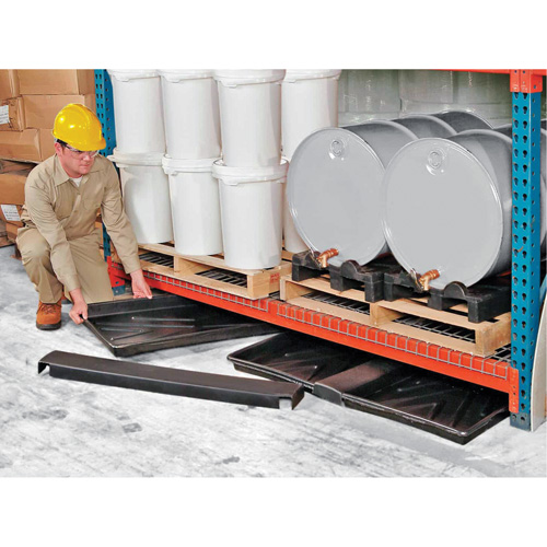 Single-Tray Ultra-Rack Containment Tray&reg;, 44" L x 23.5" W x 2.8" H, 8 US gal. Spill Capacity M & M Nord Ouest Inc