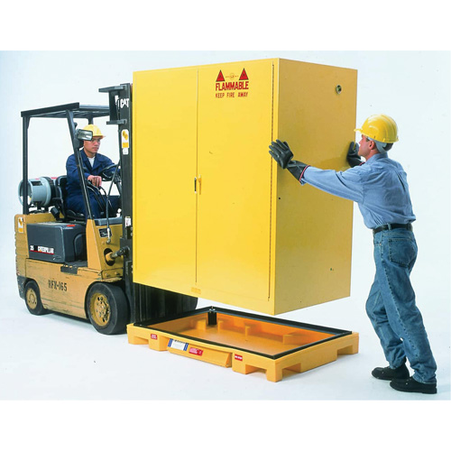 Double Drum Ultra-Safety Cabinet Bladder System, 63" lo x 38,5" la x 6,3" h, Capacit&eacute; de charge 3000 lb M & M Nord Ouest Inc