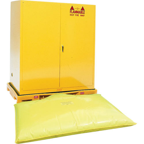 Double Drum Ultra-Safety Cabinet Bladder System, 63" lo x 38,5" la x 6,3" h, Capacit&eacute; de charge 3000 lb M & M Nord Ouest Inc
