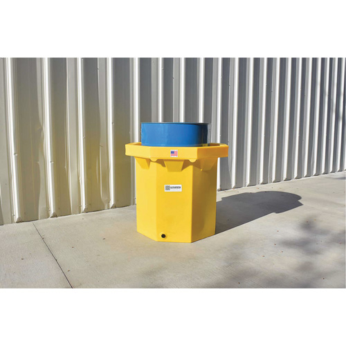 Ultra-Spill Collector &agrave; fond plat, 66 gal. US, Mobile M & M Nord Ouest Inc