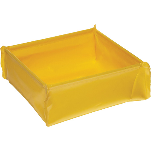 Flexible Ultra-Utility Tray&reg;, 12" L x 12" W x 4.8" H, 1.5 US Gal. Spill Capacity M & M Nord Ouest Inc