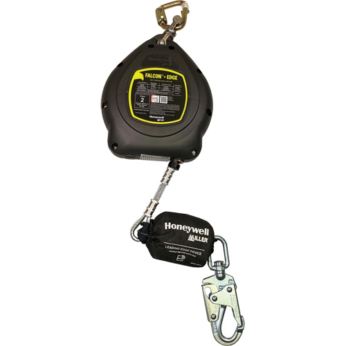 Falcon+ Edge Self-Retracting Lifeline, 20', Galvanized Steel, Swivel M & M Nord Ouest Inc
