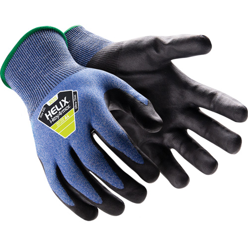 Gants r&eacute;sistants aux coupures Helix 3025, Taille 6/T-petit, Calibre 21, Rev&ecirc;tement Mousse de nitrile, Enveloppe en PEHP, ASTM ANSI niveau A4 M & M Nord Ouest Inc