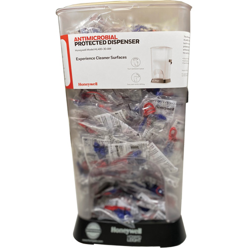 Distributeur de bouchons doreille filaires HL400 AM avec boîte de bouchons doreille AS-30R M & M Nord Ouest Inc