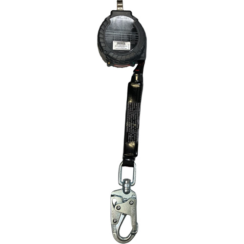 Miller TurboLite+ Scorpion Personal Fall Limiter, 9', Web, Swivel M & M Nord Ouest Inc