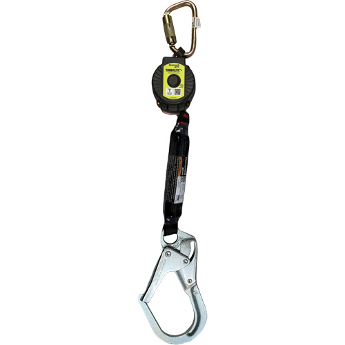 Limiteur de chute personnel TurboLite+ Miller, 6', Sangles, Stationnaire M & M Nord Ouest Inc