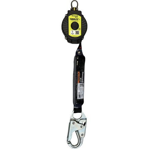 Limiteur de chute personnel TurboLite+ Miller, 6', Sangles, Stationnaire M & M Nord Ouest Inc