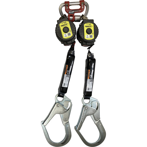 Miller TurboLite+ Personal Fall Limiter, 6', Web, Stationary M & M Nord Ouest Inc