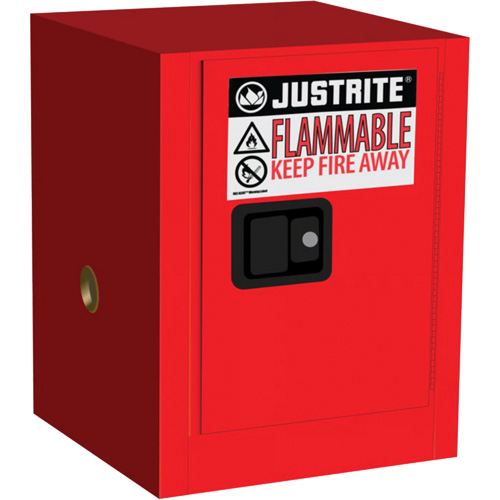 Armoire de comptoir pour produits inflammables Sure-Grip EX, 4 gal., 1 Porte(s), 17" La x 22" h x 17" p M & M Nord Ouest Inc