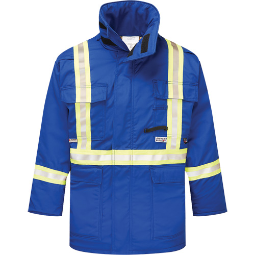 Avenger 9 oz. Flame Resistant Insulated Parka, X-Large, Royal Blue M & M Nord Ouest Inc