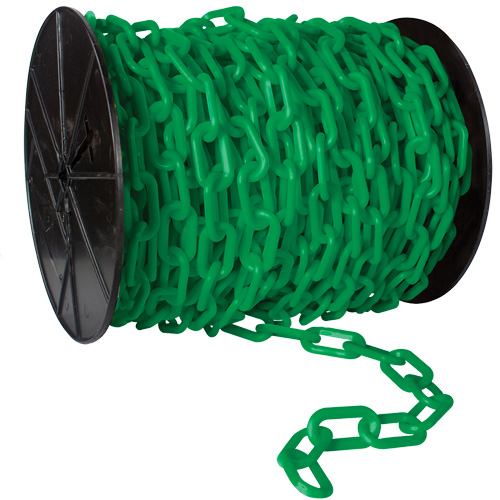 Heavy-Duty Plastic Safety Chain, Yellow M & M Nord Ouest Inc