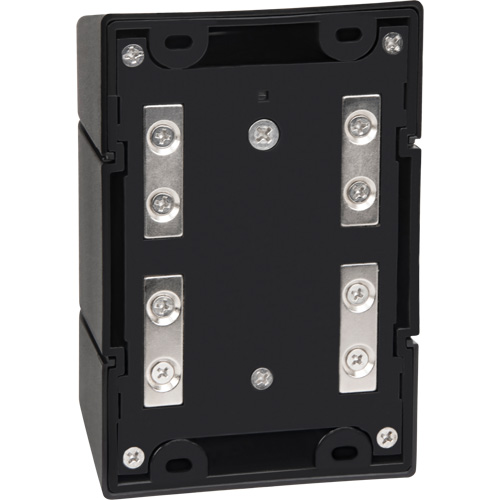 Barri&egrave;re murale magn&eacute;tique avec bande magn&eacute;tique, Plastique, Fixation magn&eacute;tique, 15', Ruban Noir et jaune M & M Nord Ouest Inc