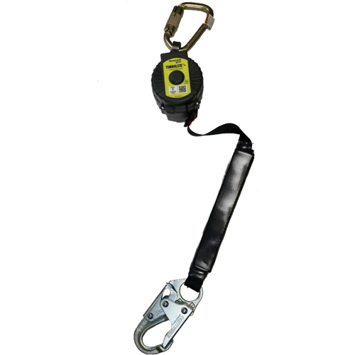 Limiteur de chute personnel Scorpion TurboLite+ Miller, 9', Sangles, Stationnaire M & M Nord Ouest Inc