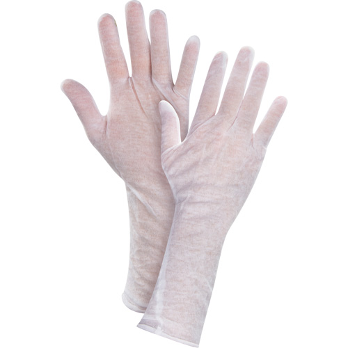 Gants d'inspection l&eacute;gers, Poly/coton, Poignet &agrave; ourlet, Hommes M & M Nord Ouest Inc