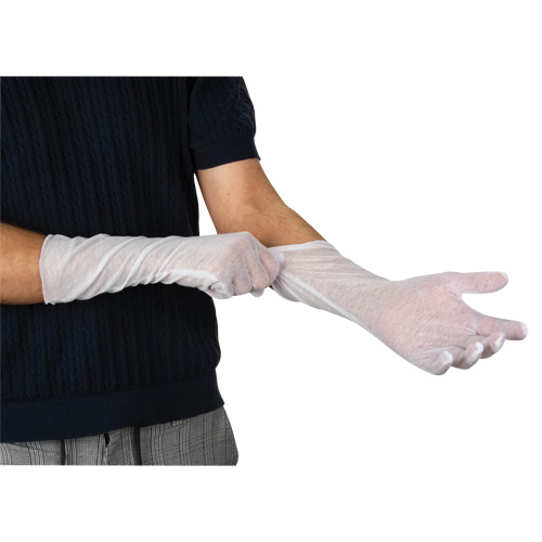 Gants d'inspection l&eacute;gers, Poly/coton, Poignet &agrave; ourlet, Hommes M & M Nord Ouest Inc