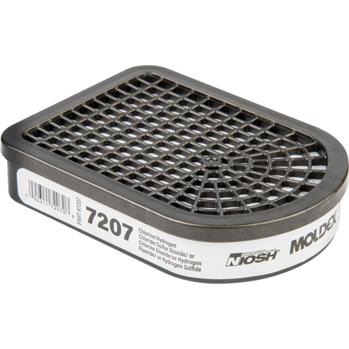 Cartouche pour respirateur semi-rectangulaire, Cartouche gaz/vapeur, Gaz acide M & M Nord Ouest Inc
