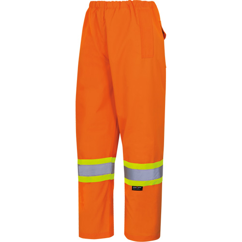 5576 450D Waterproof Safety Pants, Polyester/Polyurethane, Small, High Visibility Orange M & M Nord Ouest Inc