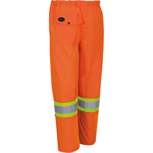 5576 450D Waterproof Safety Pants, Polyester/Polyurethane, Small, High Visibility Orange M & M Nord Ouest Inc